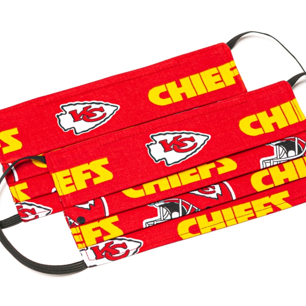 Kansas City Chiefs NFL Cloth Face Masks (2)